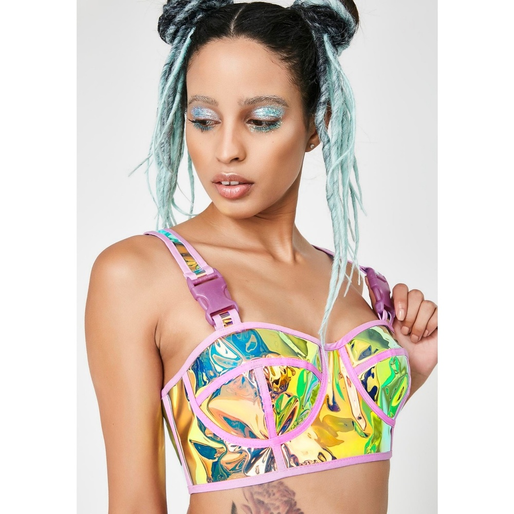 Dream crusher clear bra top